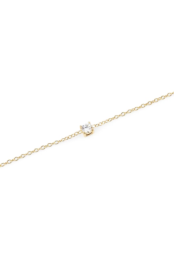 Daniel Wellington βραχιόλι Γυναικεία ανοξείδωτο ατσάλι ζιργκόν DW00401961 χρυσαφί AA00