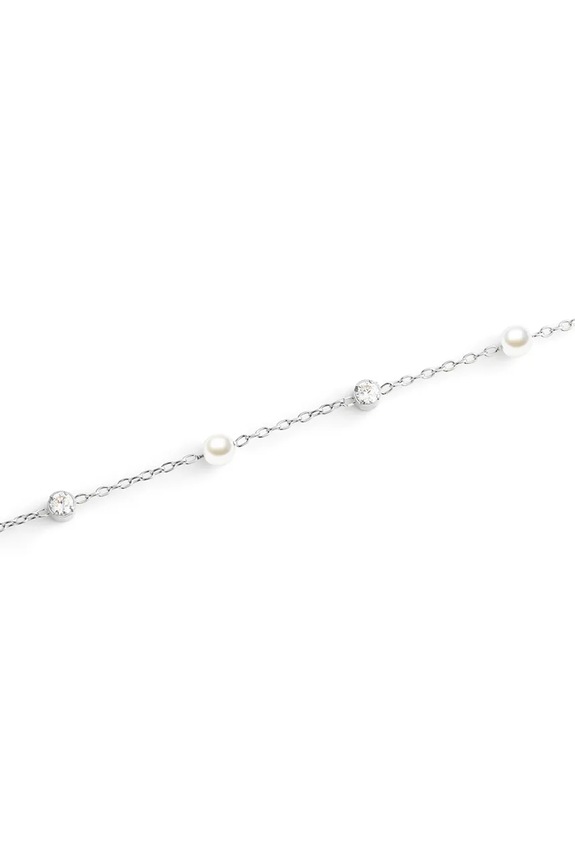 Daniel Wellington Βραχιόλι γυναικείο από ανοξείδωτο ατσάλι με κρύσταλλο DW00401951 ασημί AA00