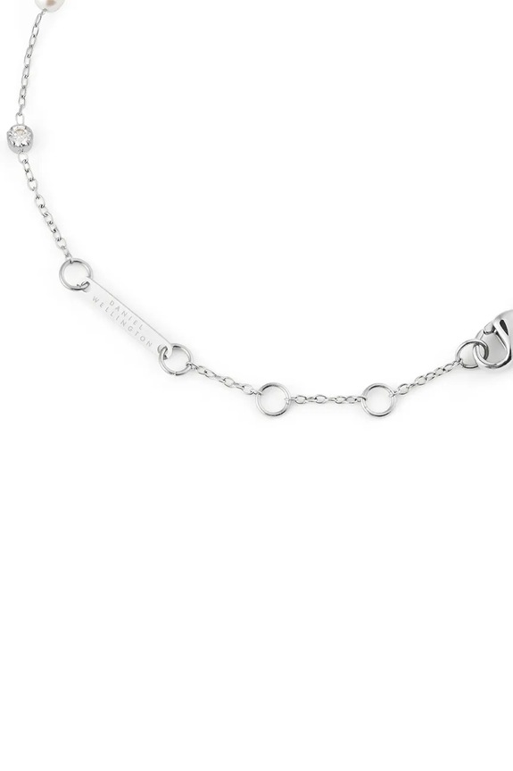 Αξεσουάρ Daniel Wellington Βραχιόλι γυναικείο από ανοξείδωτο ατσάλι με κρύσταλλο DW00401951 ασημί