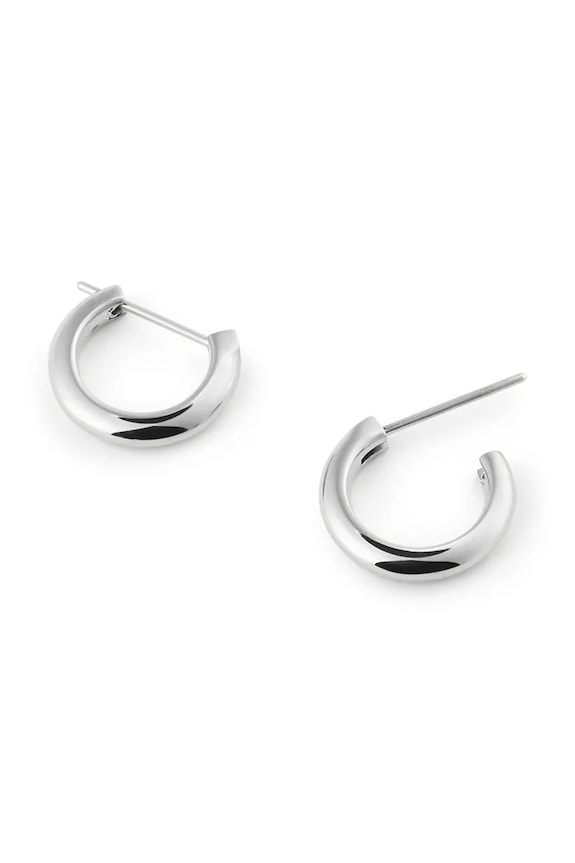 Αξεσουάρ Daniel Wellington σκουλαρίκια Γυναικεία ανοξείδωτο ατσάλι DW00401945 ασημί