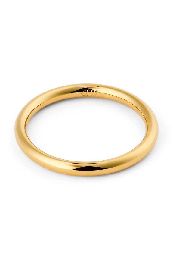 Kiegészítők Daniel Wellington női rozsdamentes acél gyűrű DW00401905 arany