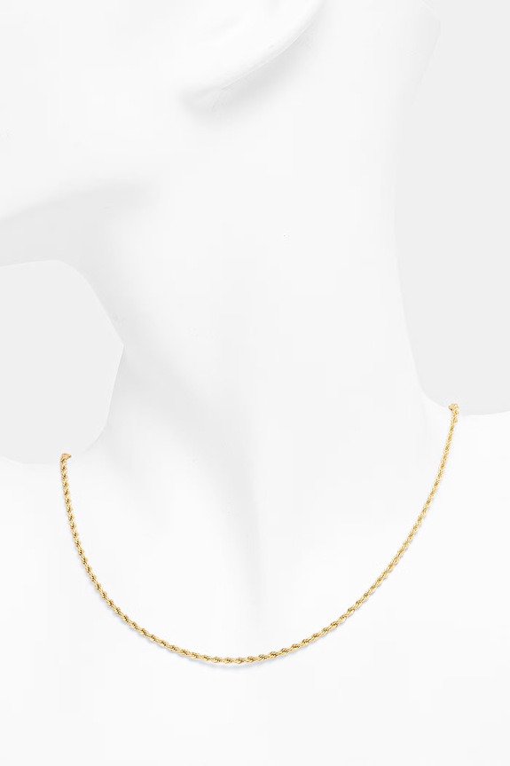 Accesorii Lilou colier placat cu aur 249/400/LAN/NO12/PO aur