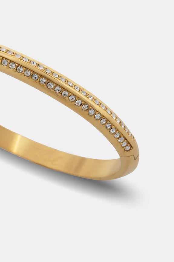 Karl Lagerfeld bransoletka damska ze stali nierdzewnej KLBJY05 złoty AA00