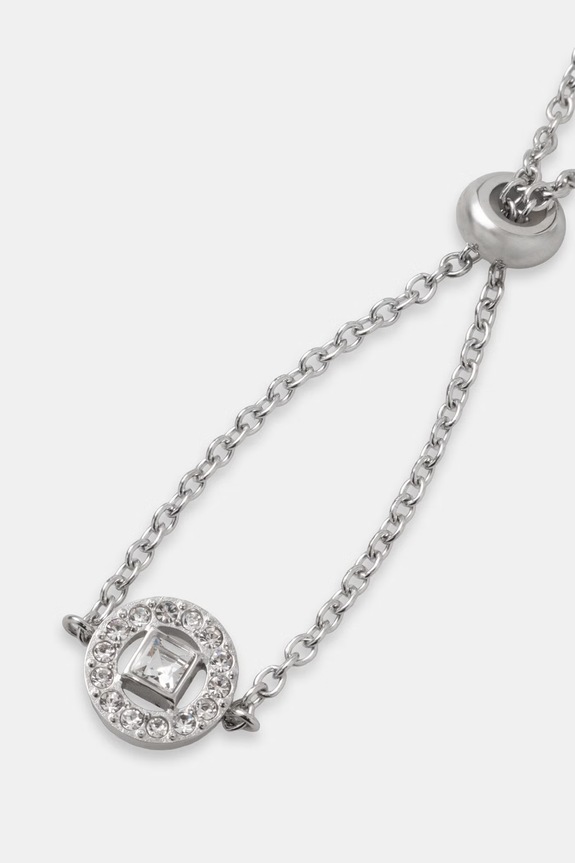 Karl Lagerfeld náramek dámský z nerezové oceli s krystalem KLBJX14 stříbrná AA00