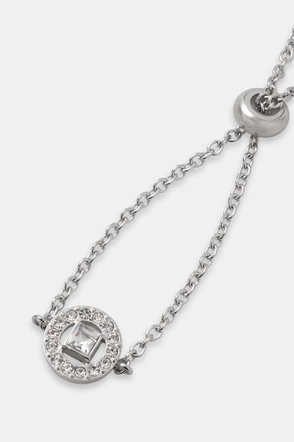 Karl Lagerfeld náramek dámský z nerezové oceli s krystalem KLBJX14 stříbrná AA00