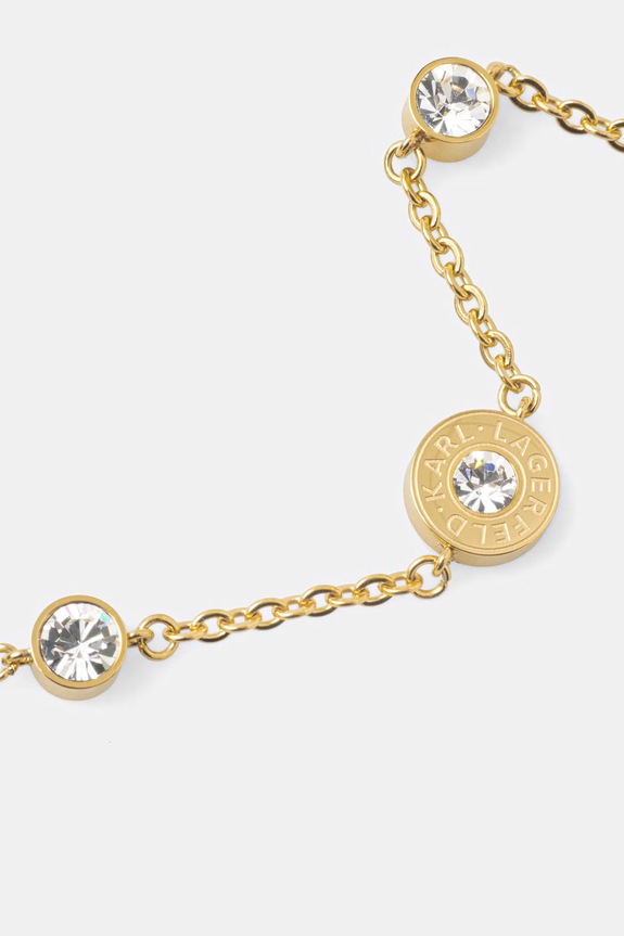 Karl Lagerfeld zapestnica ženska iz nerjavečega jekla KLBJX12 zlata AA00