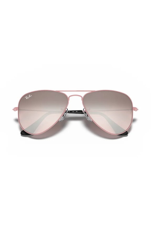 Слънчеви очила Ray-Ban JUNIOR AVIATOR 0RJ9506S.G розов