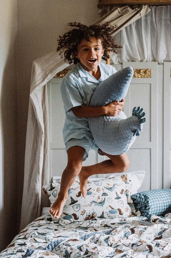 La Millou poduszka do karmienia Minky PRINCE 142203.Poduszka.Kura.Ba różowy