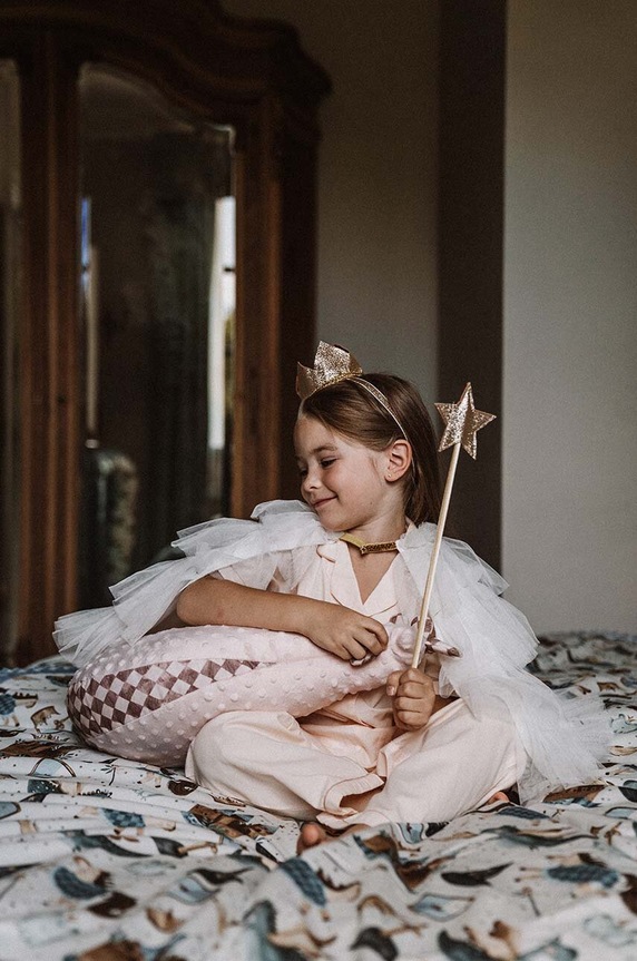 CHLAPEC Kojicí polštář La Millou PRINCESS 142220.Poduszka.Kura.Ba růžová