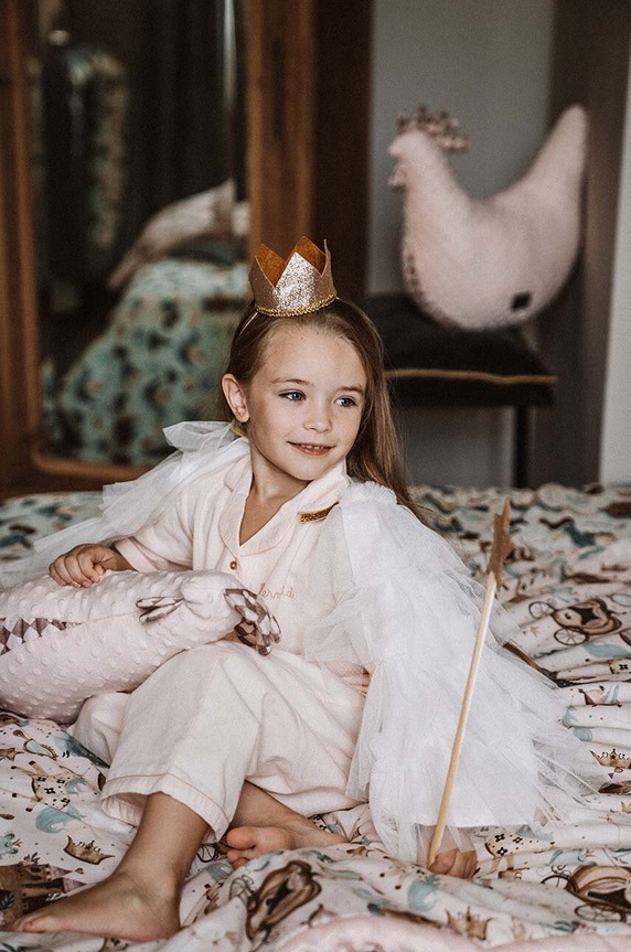 Kojicí polštář La Millou PRINCESS 142220.Poduszka.Kura.Ba růžová