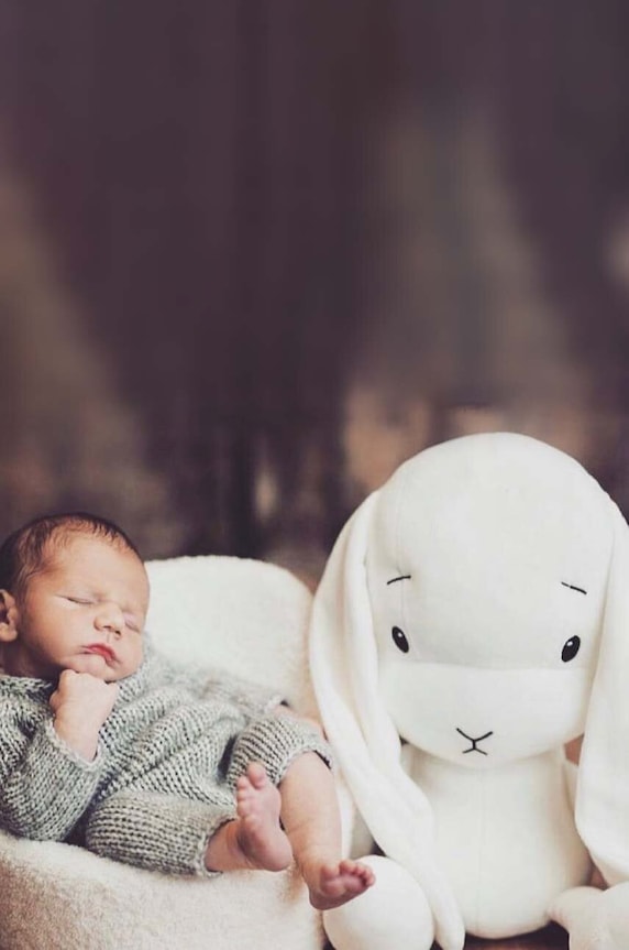 Effiki peluche neonati Krolik.Effik.L.013.033 bianco AA00