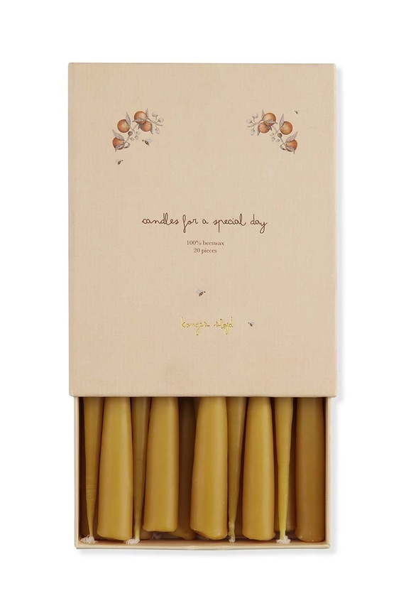 Konges Sløjd születésnapi gyertya készlet KS1945 zöld AA00