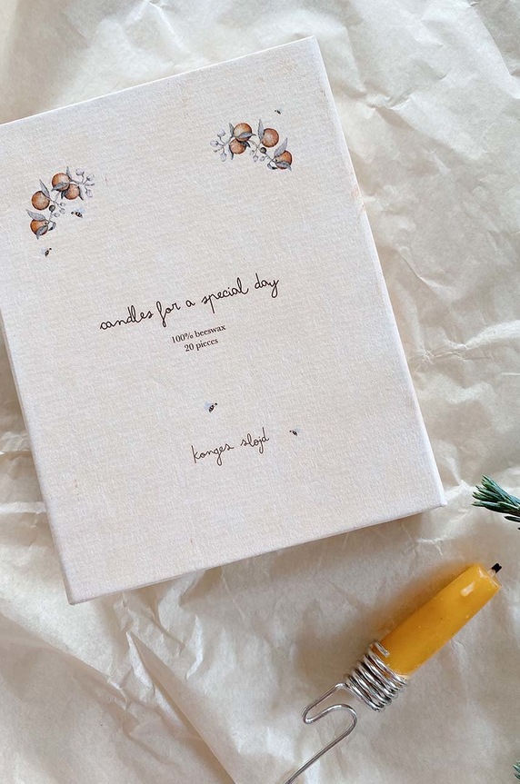 Konges Sløjd születésnapi gyertya készlet KS1945