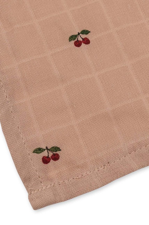 Detská súprava: plienka, podbradník a šatka Konges Sløjd 3-pak DOLL NURSERY SET KS3874