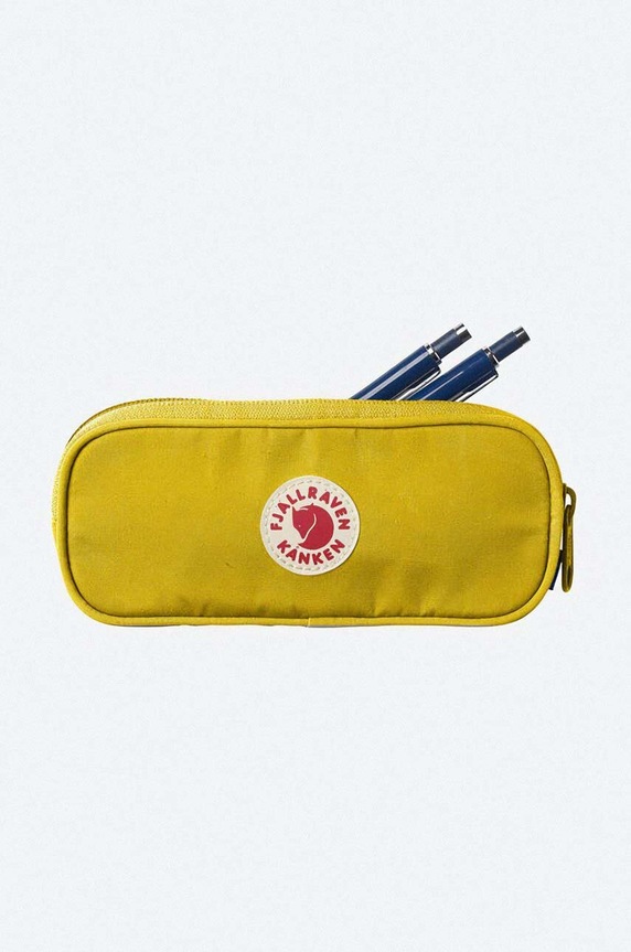 Chłopiec Fjallraven piórnik Kanken F23783.141 żółty