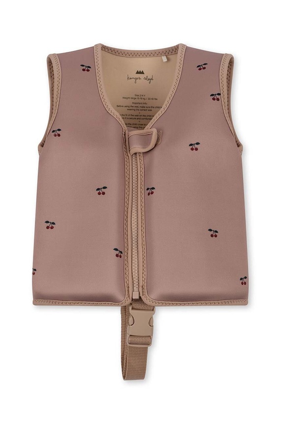 Konges Sløjd kamizelka do pływania dziecięca NEOPRENE FLOAT VEST różowy KS5690