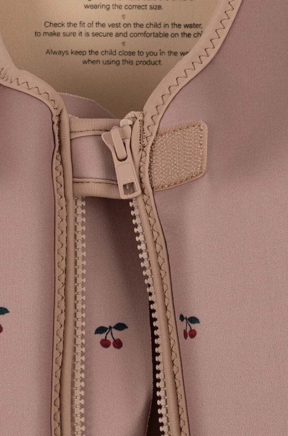 Chłopiec Konges Sløjd kamizelka do pływania dziecięca NEOPRENE FLOAT VEST KS5690 różowy