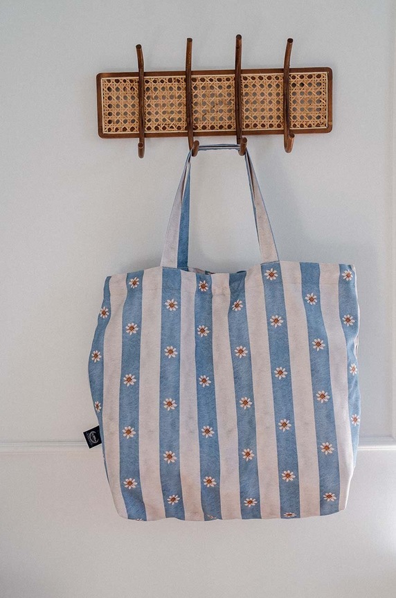 La Millou torba SIMBO by Maja Hyży niebieski 145313.Torba.Shopper.Ba