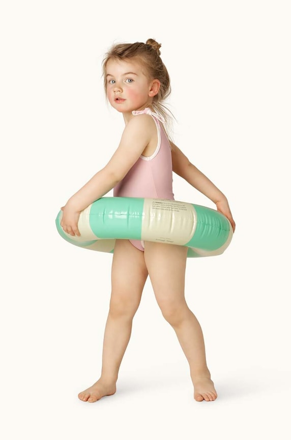 Хлопчик Дитяче коло для плавання Petites Pommes ANNA 60CM ANNA.60CM бірюзовий