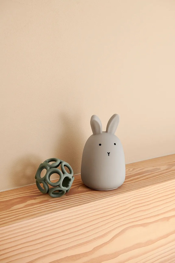 Băieți Liewood lampă de noptieră pentru copii Winston Rabbit Night Light LW19946.9BYA bej