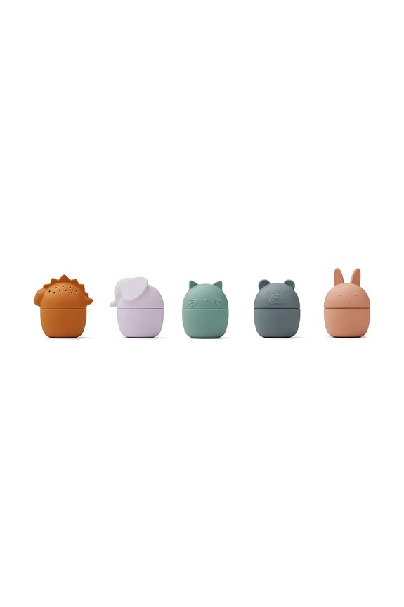 Liewood zestaw zabawek do kąpieli Gaby Bath Toys 5-pack LW14903 multicolor AA00