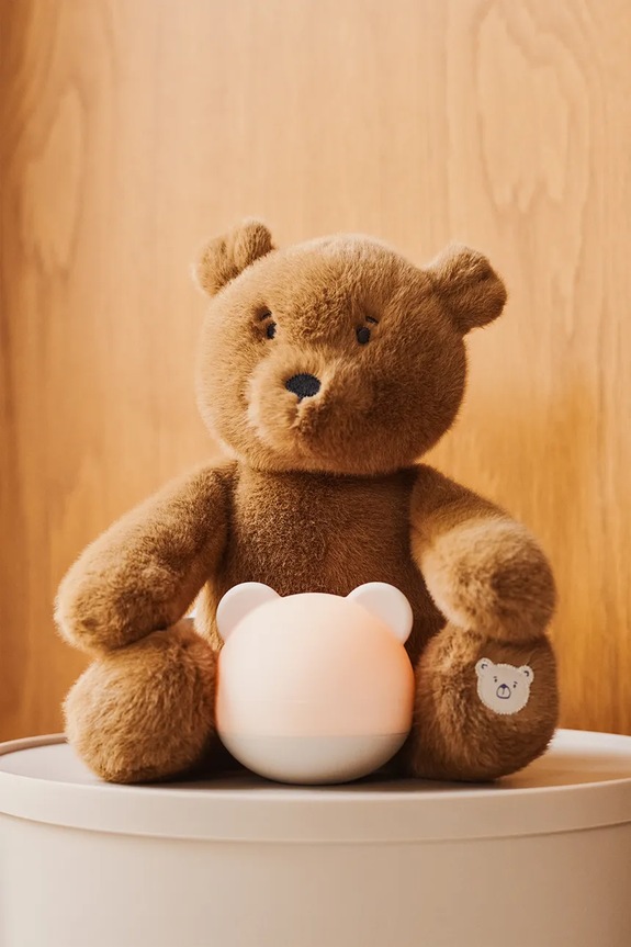 Liewood παιδική λάμπα σιλικόνης Samson Night Light LW20987 λευκό AA00