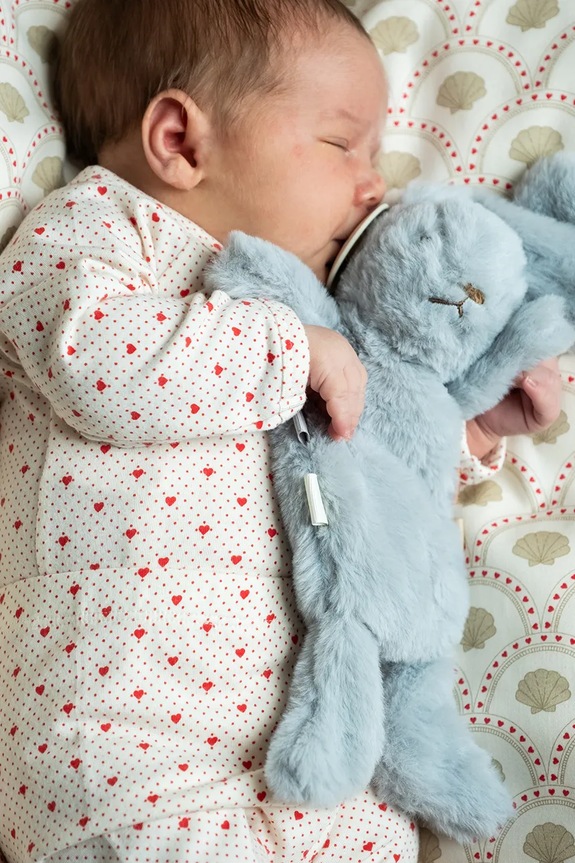 That's mine dojčenská plyšová hračka (mojkačik) Houston heavy teddy mini modrá 224194