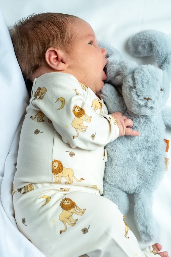 Chlapec That's mine dojčenská plyšová hračka (mojkačik) Houston heavy teddy mini 224194 modrá