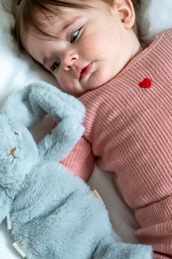 That's mine dojčenská plyšová hračka (mojkačik) Houston heavy teddy mini 224194 modrá