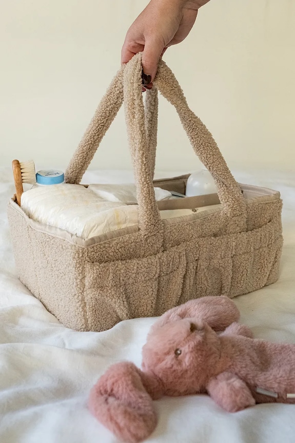 That's mine pojemnik do przechowywania niemowlęcy Lumi nursing organizer beżowy 2767135