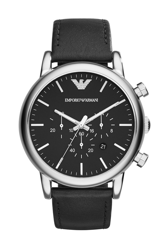 Emporio Armani - Hodinky čierna AR1828