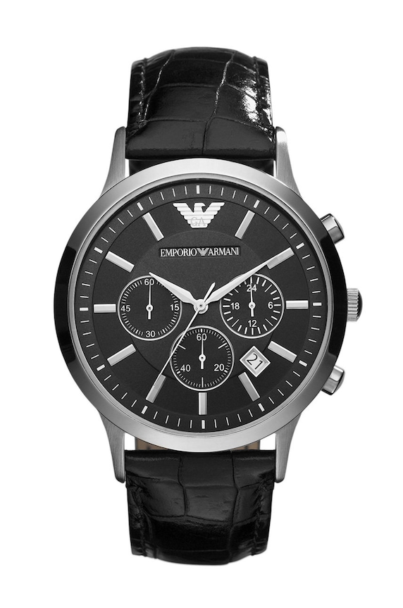 Emporio Armani - Hodinky čierna AR2447