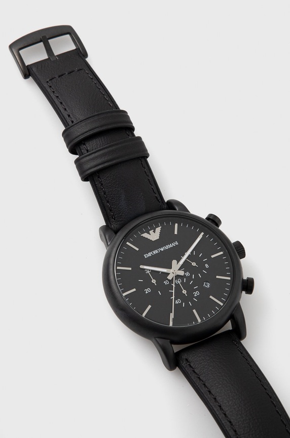 Emporio Armani - Zegarek AR1970 AR1970 czarny AA00