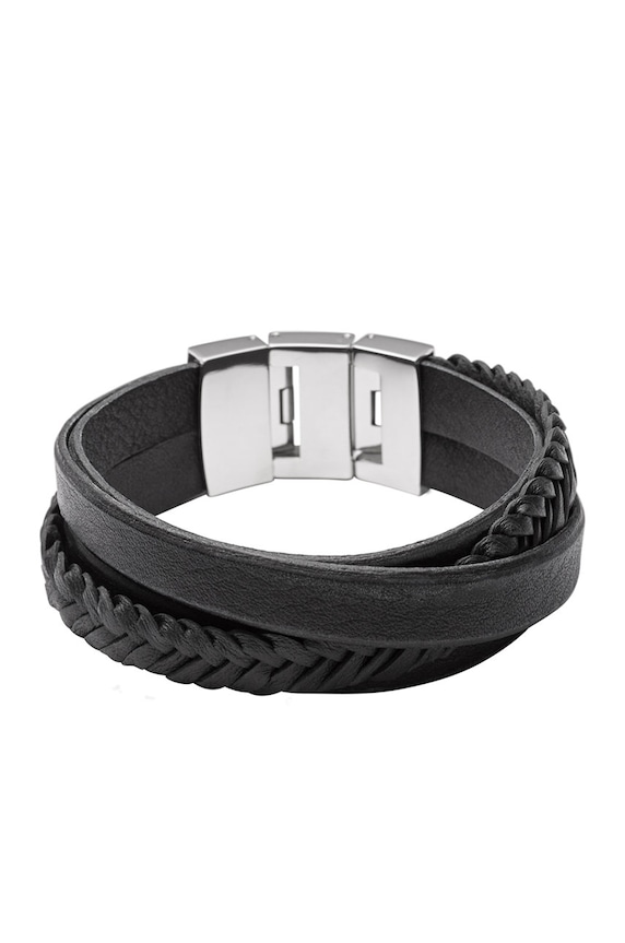 Fossil - Bratara negru JF02079040