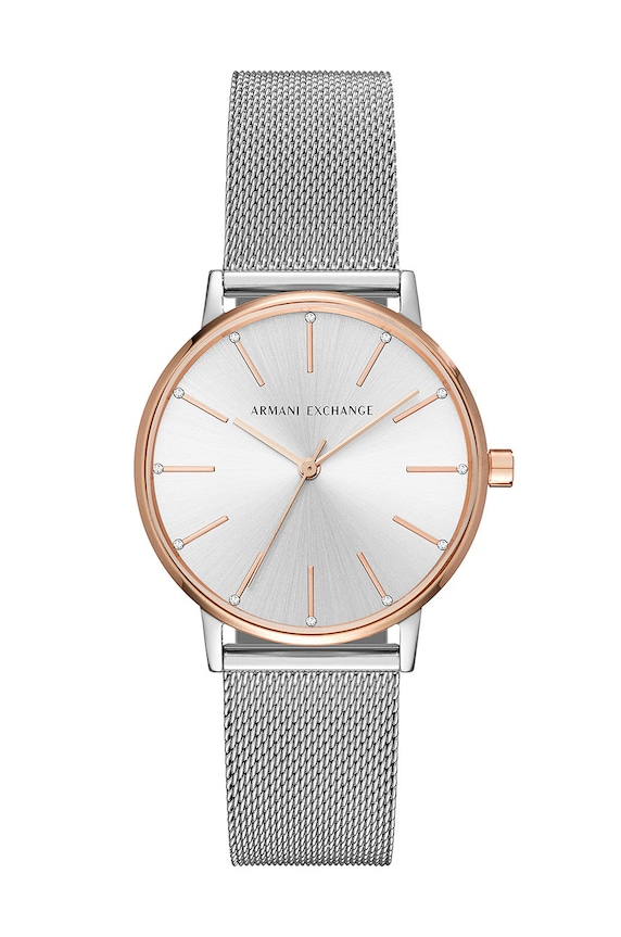 Emporio Armani - Hodinky AX5537 strieborná AX5537