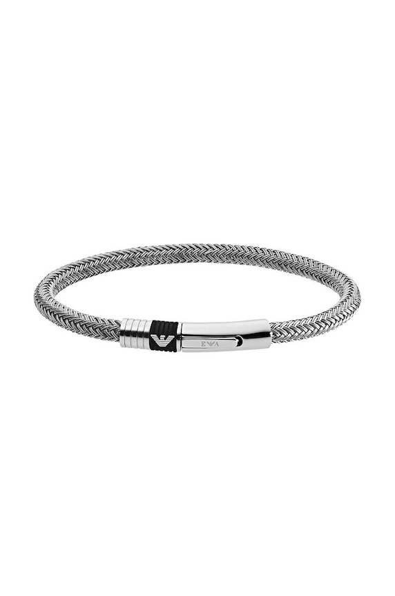 Emporio Armani - Bransoletka EGS1623040 srebrny EGS1623040