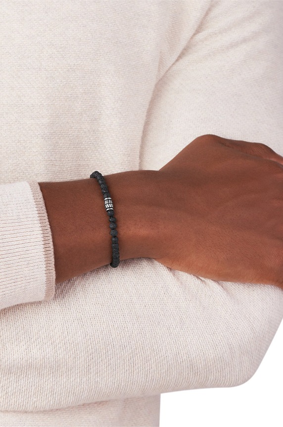 Dodaci Fossil - Narukvica JF02887040 crna