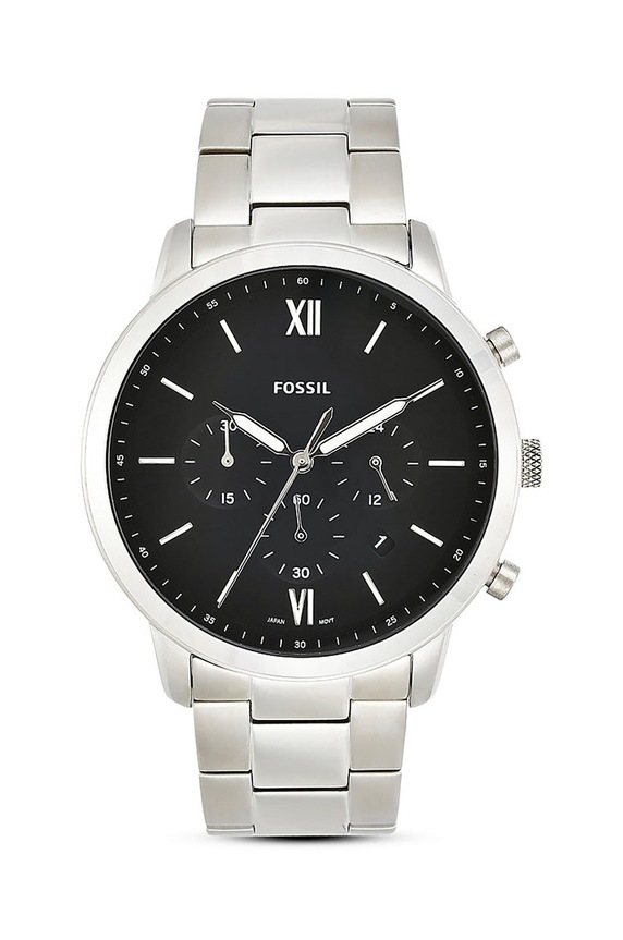 Αξεσουάρ Fossil - Ρολόι FS5384 FS5384 ασημί