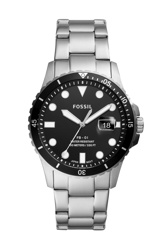 Fossil - Zegarek FS5652 srebrny FS5652