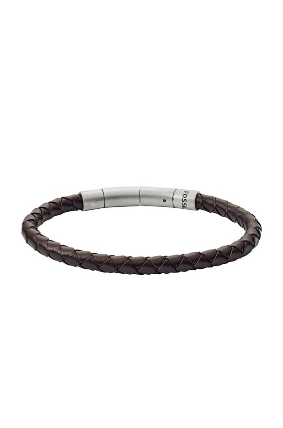 Fossil - Bratara de piele maro JF03187040