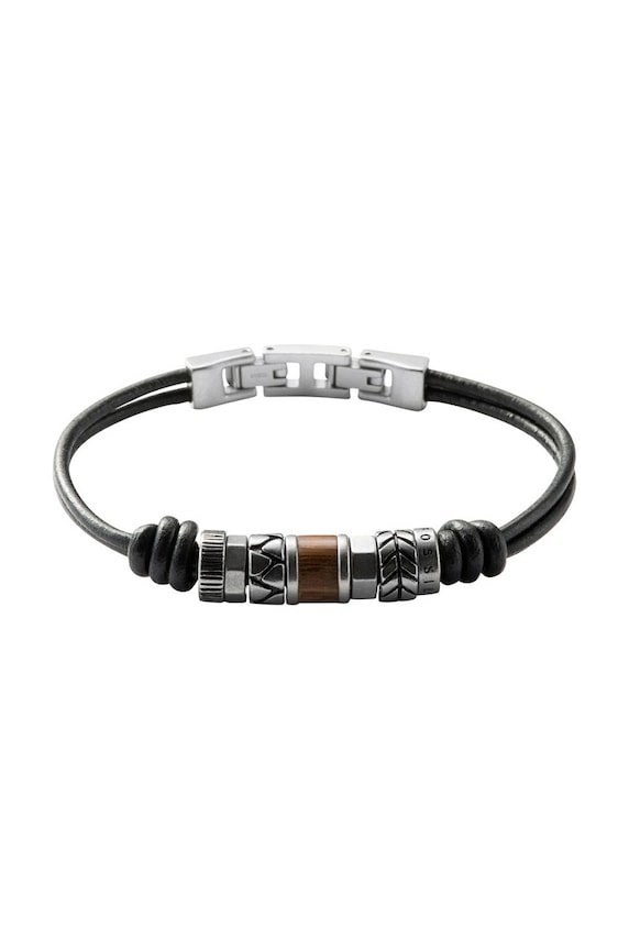 Fossil - Βραχιόλι μαύρο JF84196040