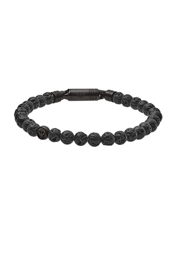 Emporio Armani - Bransoletka EGS2479001 czarny EGS2479001