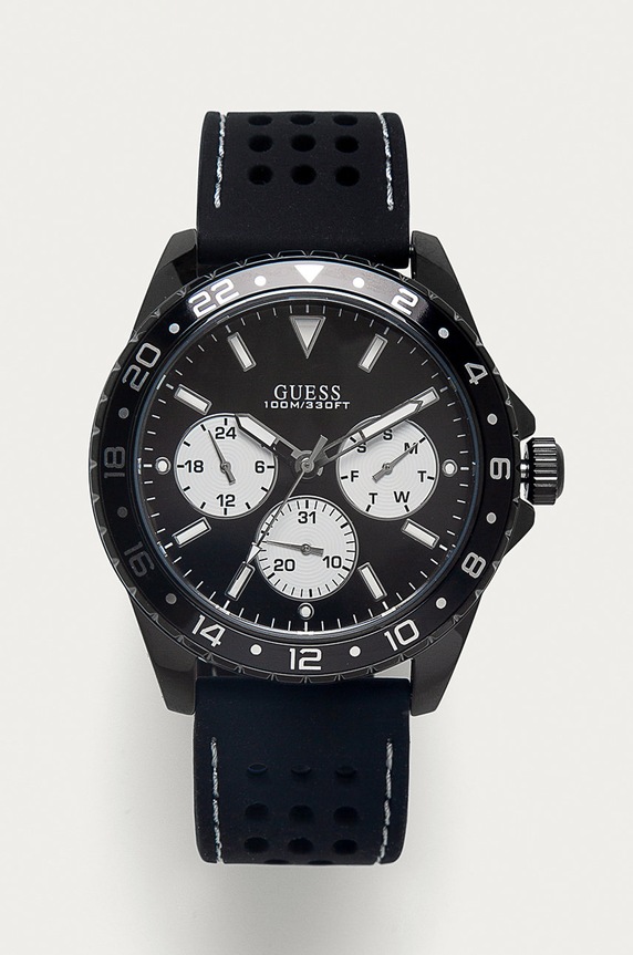 Guess Jeans - Zegarek W1108G3 czarny W1108G3