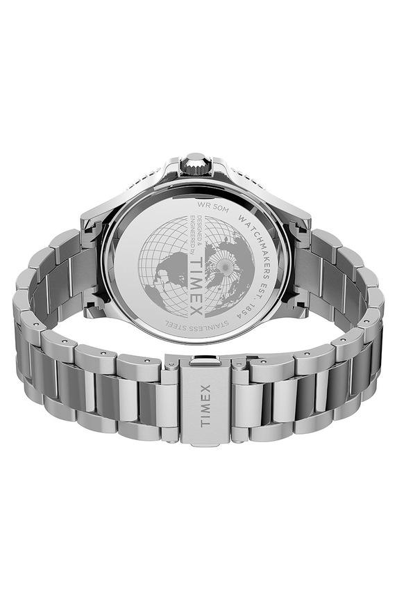 Timex zegarek TW2U13100 Harborside Multifunction srebrny TW2U13100