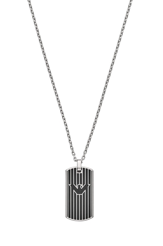 Emporio Armani - Naszyjnik EGS2724040 srebrny EGS2724040