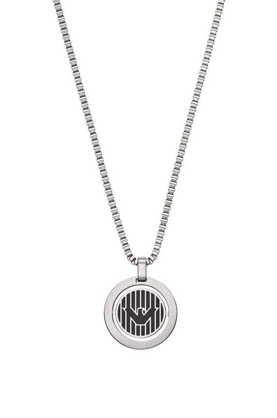 Emporio Armani - Colier EGS2725040 argintiu AA00