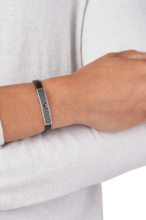 Doplnky Emporio Armani - Náramok EGS2728040 strieborná