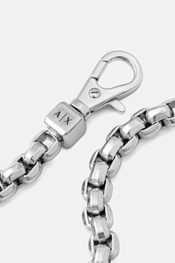 Armani Exchange - Браслет AXG0045040 серебрянный AA00
