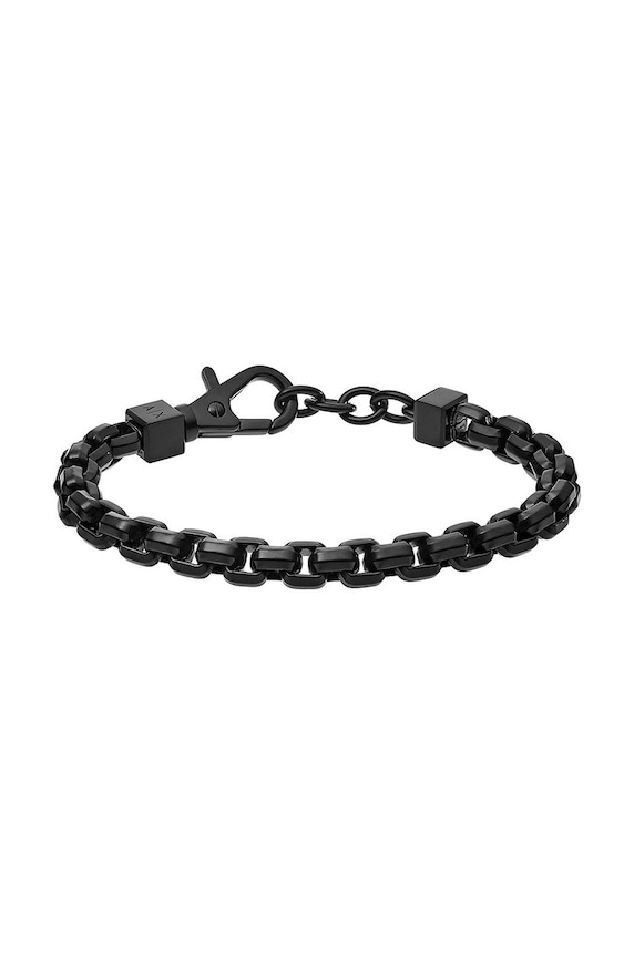 Armani Exchange - Bransoletka AXG0047001 czarny AXG0047001
