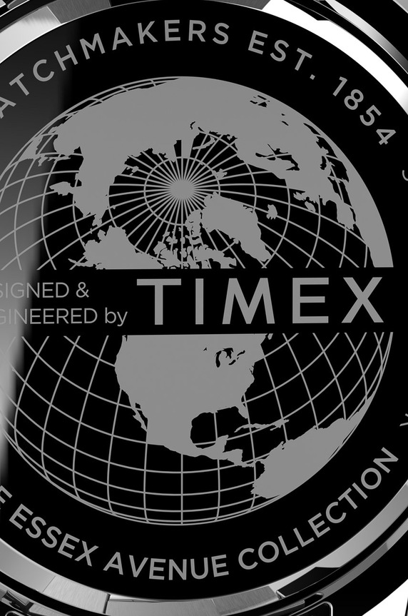 Timex zegarek TW2U42600 Essex Avenue Multifunction TW2U42600 srebrny